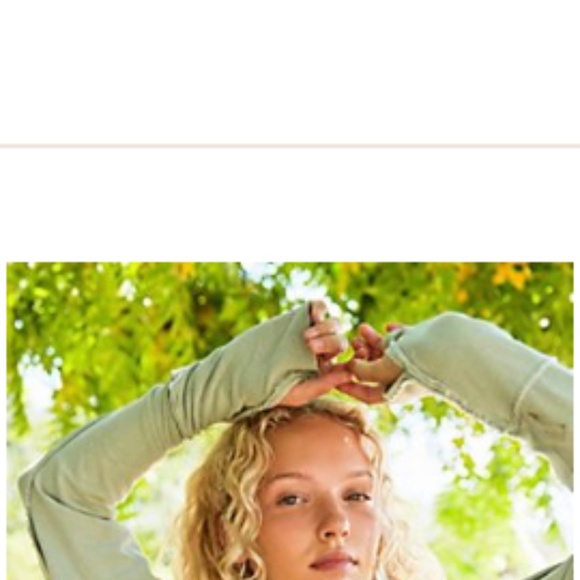 We The Free Run Away With Me Tee - Springdust Green - Size Small - Picture 6 of 6